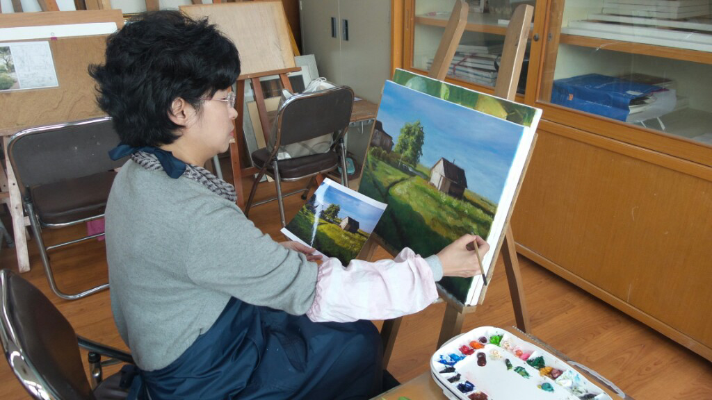 러닝콜-서양화(2014.04.16) 사진자료